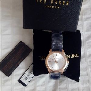 Ted Baker Rose Gold acetate watch